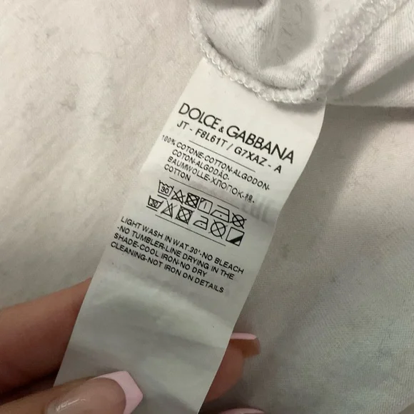 Dolce & gabbana women T-shirt white size 38 - Picture 6 of 7